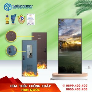 Thi công cửa chống cháy uy tín tại Quận 9